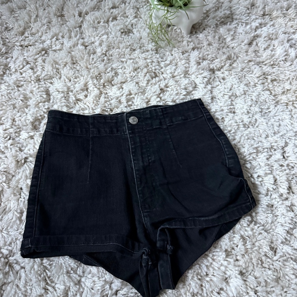 Chic Wild Fable Black Jean denim, high waisted high-rise, super cute women’s Sho